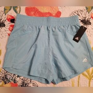 Adidas Ladies Athletic Short with Elastic Waist